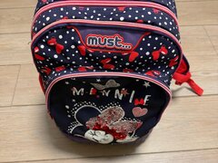 Ghiozdan troller Must Minnie Mouse – 3 compartimente