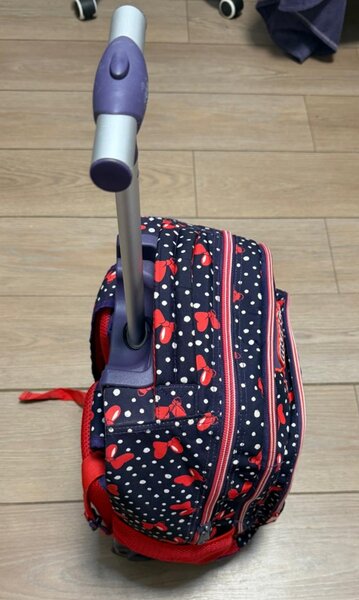 Ghiozdan troller Must Minnie Mouse – 3 compartimente
