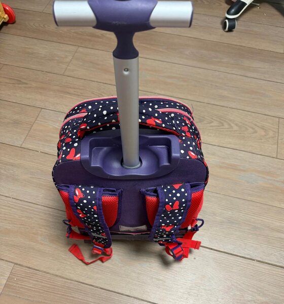 Ghiozdan troller Must Minnie Mouse – 3 compartimente